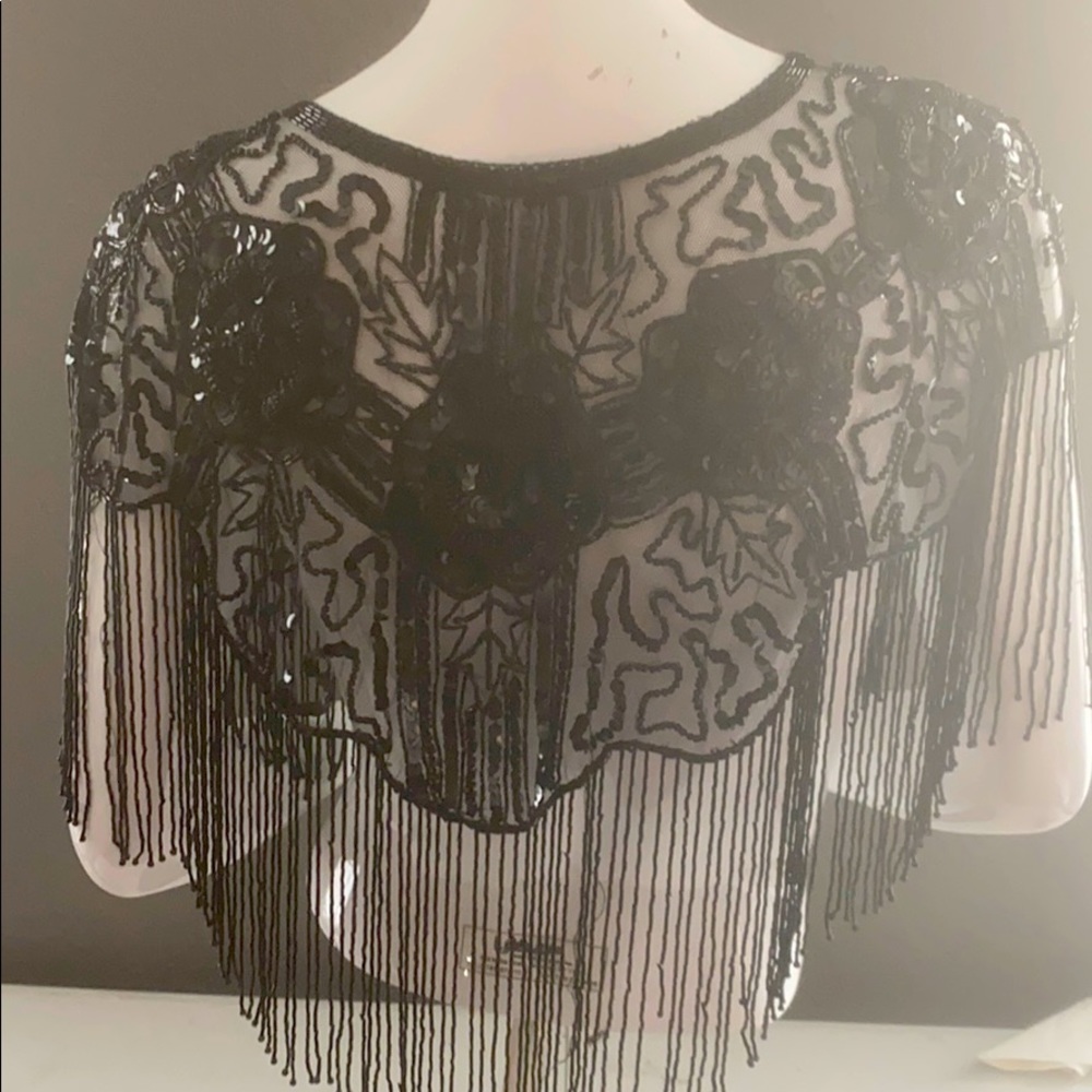 Beaded shawl